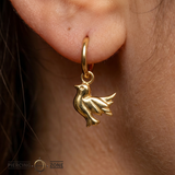 Dove – 14K & 18K Gold Charm