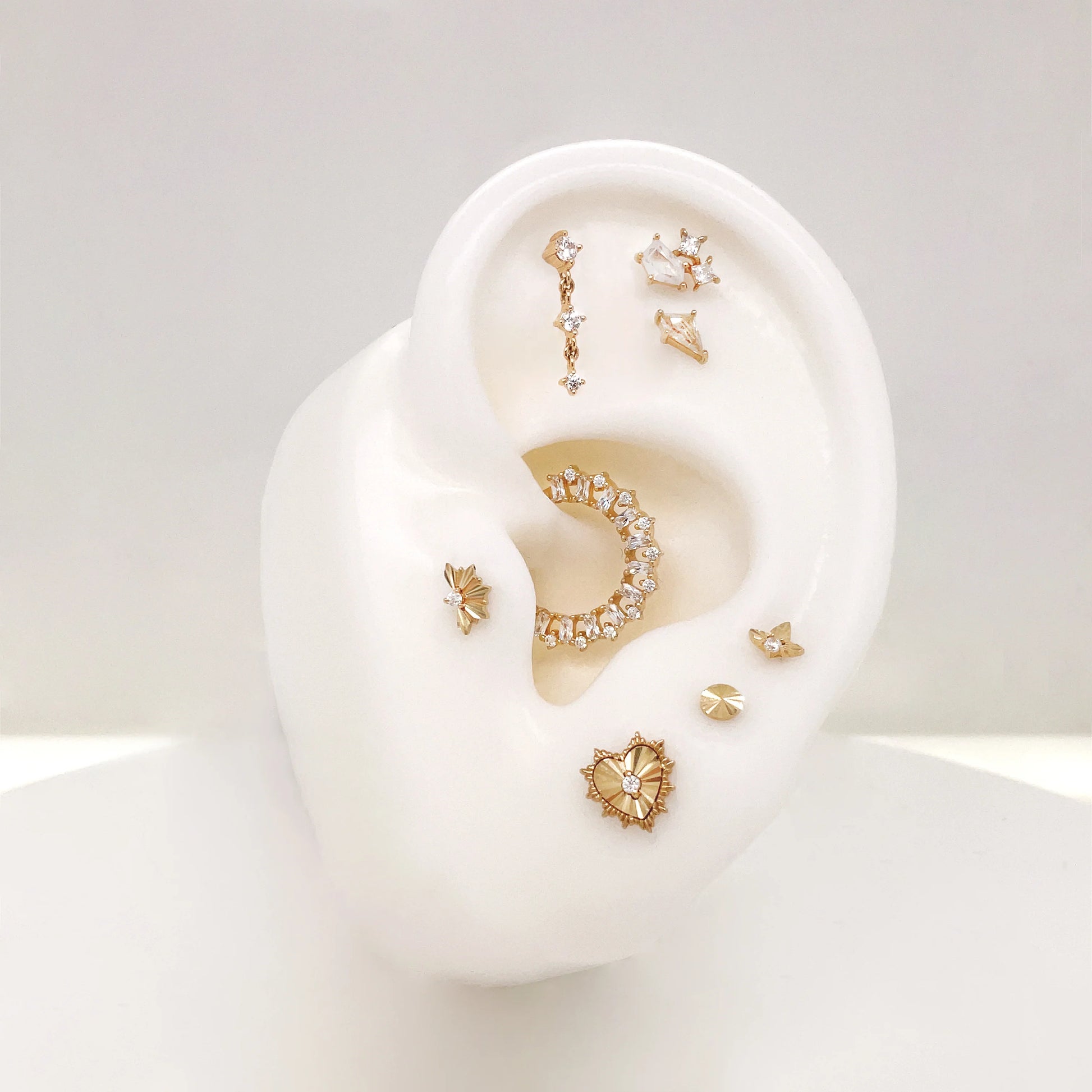 Obsessed – 14K Gold & CZ Clicker