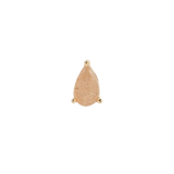 SUNSTONE PEAR - THREADLESS END piercing-zone.com