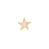 Eight-Point Star Design in Yellow Gold – Diamond Focus