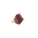 ELICIT - AMETHYST + CZ - THREADLESS END piercing-zone.com