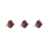 ELICIT - AMETHYST + CZ - THREADLESS END piercing-zone.com