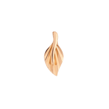 Essence Leaf Threadless End – 14K Gold Nature Charm