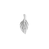 Essence Leaf Threadless End – 14K Gold Nature Charm