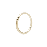 14K Solid Gold Seam Ring - piercing - zone.com