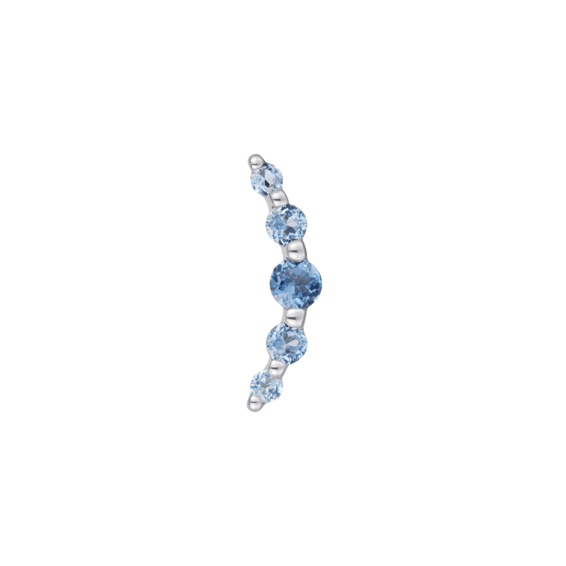 Eternal - London Blue Topaz - Threadless End