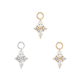 ETHEREAL - CZ - GOLD CHARM piercing-zone.com