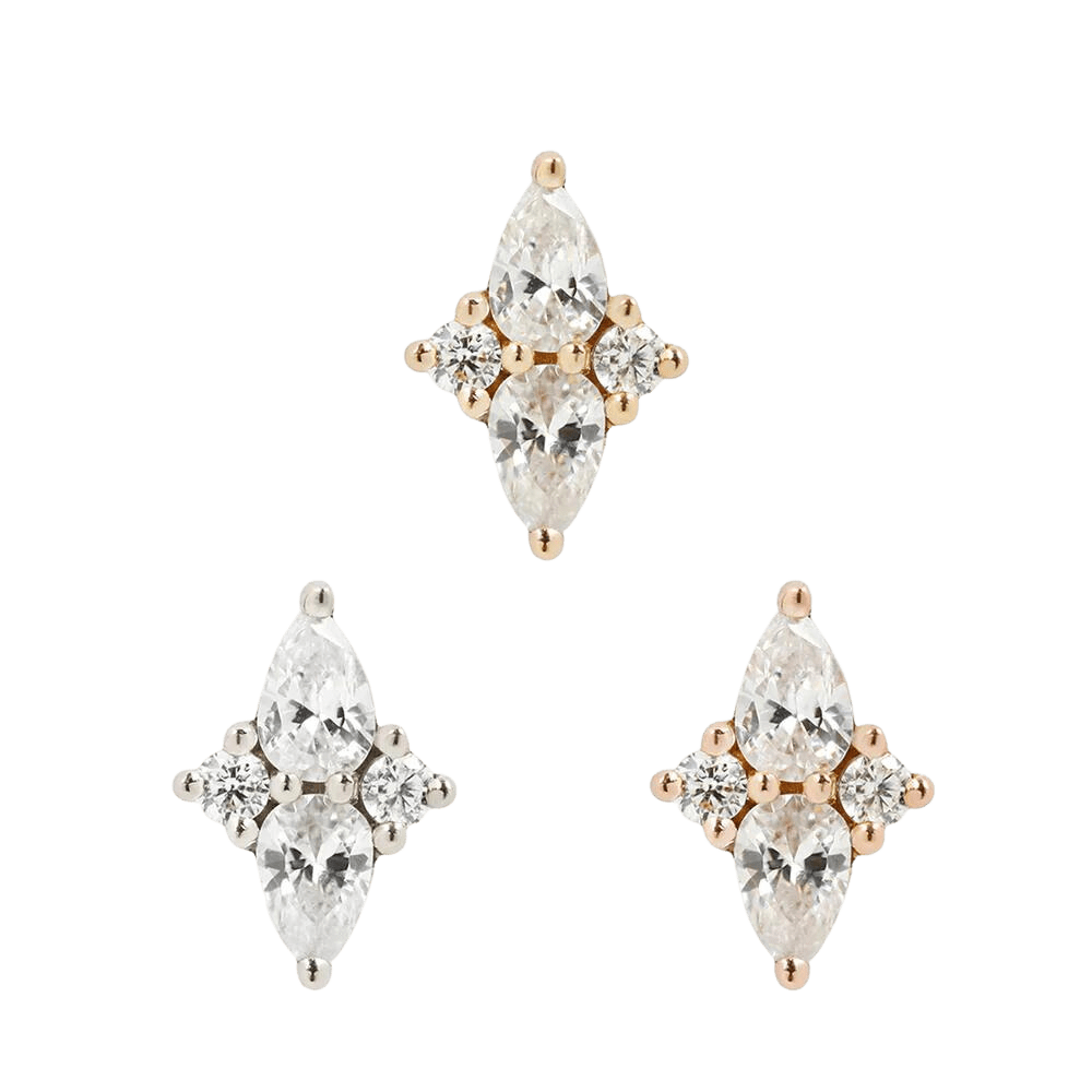 ETHEREAL - CZ - THREADLESS END piercing-zone.com