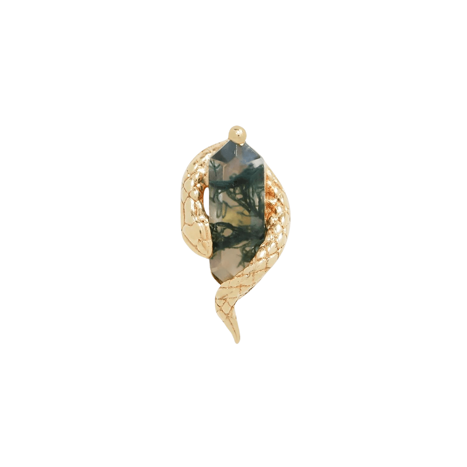 Eve Was Framed - Moss Agate - Threadless End