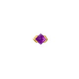 Eve End in Yellow Gold with Amethyst (February)