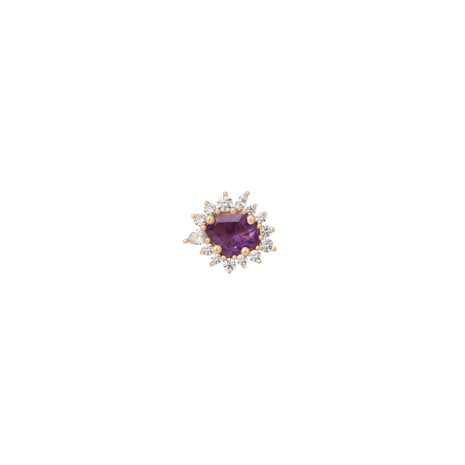 EYE CANDY - AMETHYST - THREADLESS END piercing-zone.com