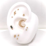 FAME - SOLID 14KT GOLD CLICKER piercing-zone.com