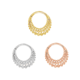 FAME - SOLID 14KT GOLD CLICKER piercing-zone.com