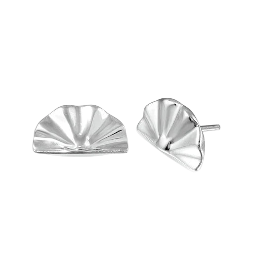 Fan 14K Gold Decorative End – Front View