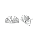 Fan 14K Gold Decorative End – Front View