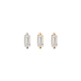 PARIS - WHITE TOPAZ - THREADLESS END piercing-zone.com