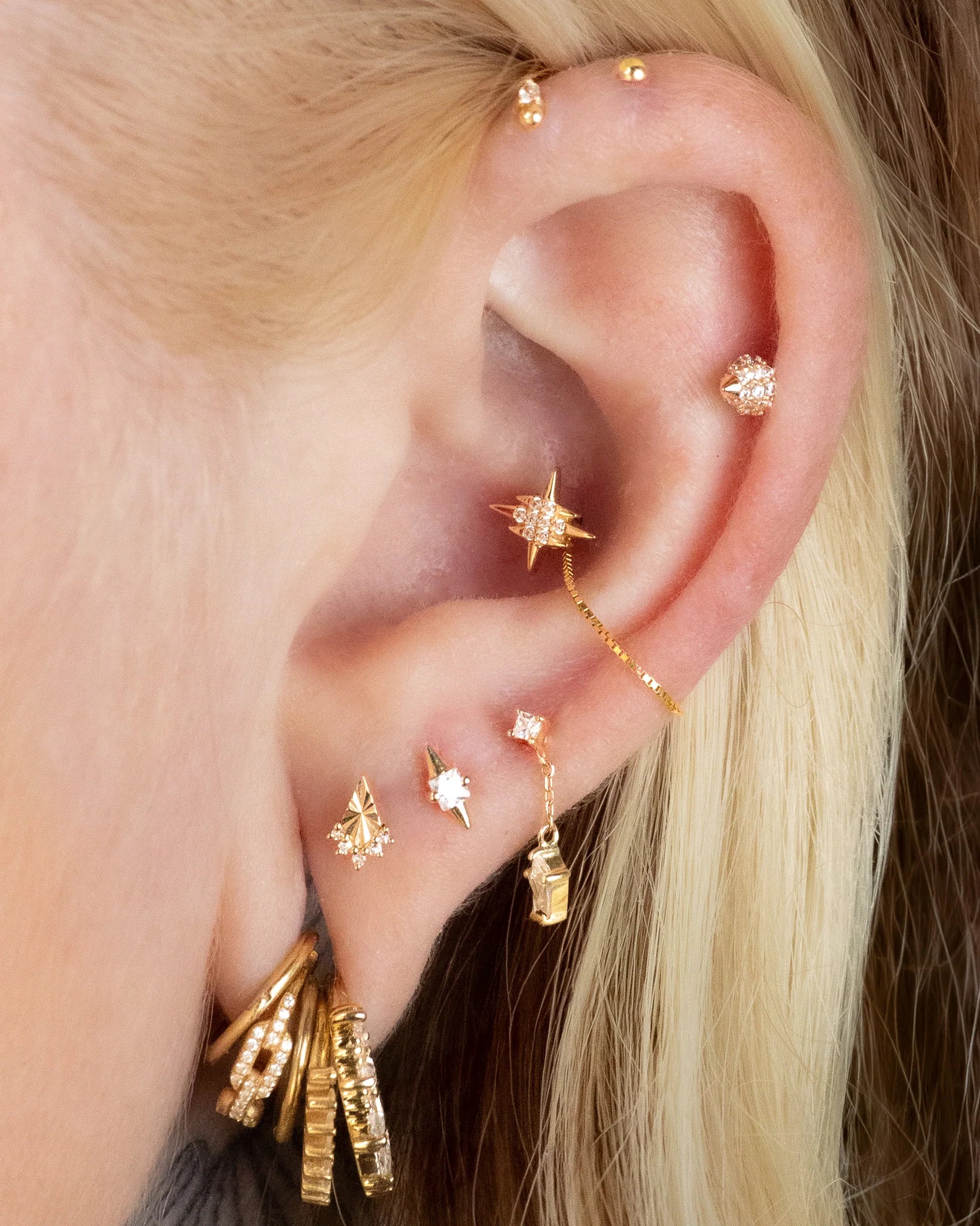 Maximalist – 14K Gold Cone Threadless End
