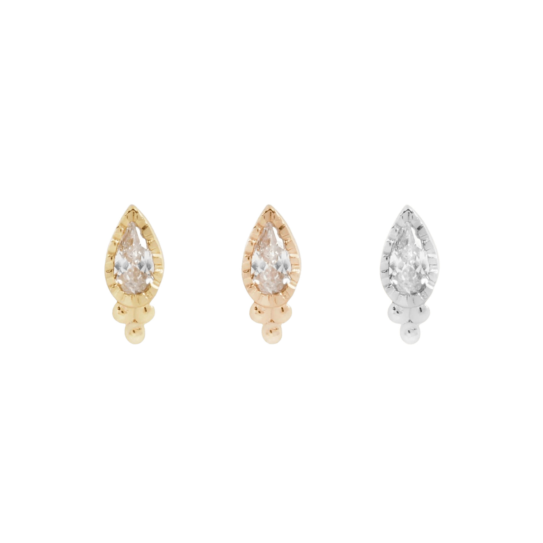 GALA - CZ - THREADLESS END piercing-zone.com