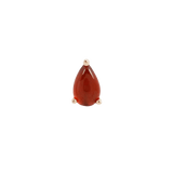 GARNET PEAR - THREADLESS END piercing-zone.com