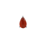 GARNET PEAR - THREADLESS END piercing-zone.com