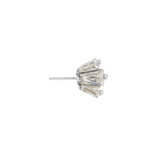 GEMMA TRIOS CZ - FORWARD FACING - THREADLESS END piercing-zone.com