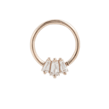 GEMMA TRIOS CZ SEAMLESS RING piercing-zone.com