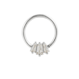 GEMMA TRIOS CZ SEAMLESS RING piercing-zone.com