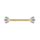 GEMMA TRIOS MERCURY MIST - FORWARD FACING - THREADLESS END piercing-zone.com