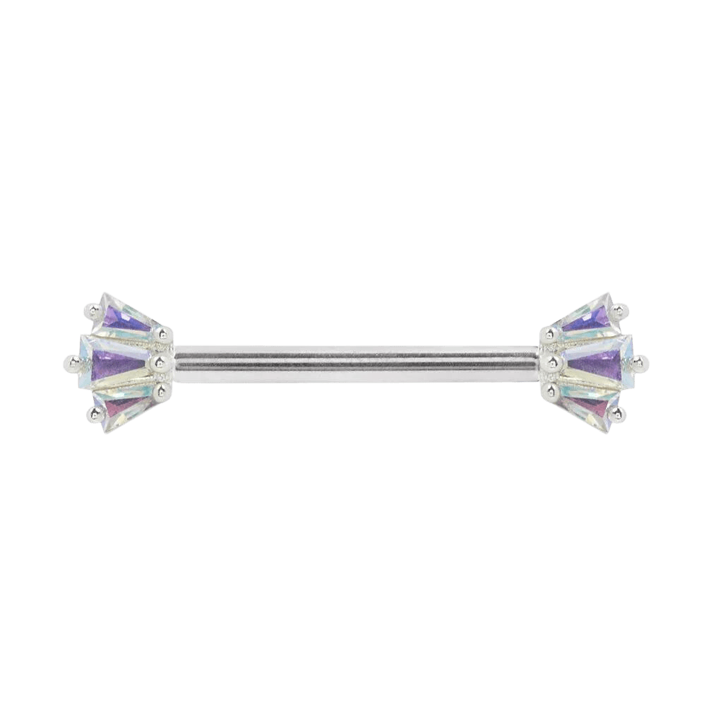 GEMMA TRIOS MERCURY MIST - FORWARD FACING - THREADLESS END piercing-zone.com