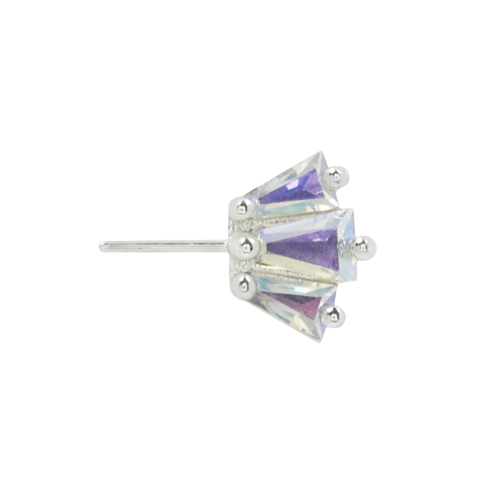 GEMMA TRIOS MERCURY MIST - FORWARD FACING - THREADLESS END piercing-zone.com