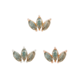 MOET - LABRADORITE THREADLESS END piercing-zone.com