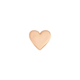 Heart Styled in Lobe Piercing with Coordinated Jewelry