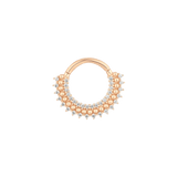 HEART OF GOLD - CZ - GOLD CLICKER piercing-zone.com