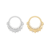 High Standards Diamond Clicker – 14K Gold Ring