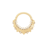 High Standards Diamond Clicker – 14K Gold Ring