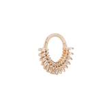 HYPNOTIC - CZ - SOLID 14KT GOLD CLICKER piercing-zone.com
