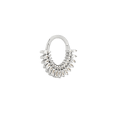 HYPNOTIC - CZ - SOLID 14KT GOLD CLICKER piercing-zone.com