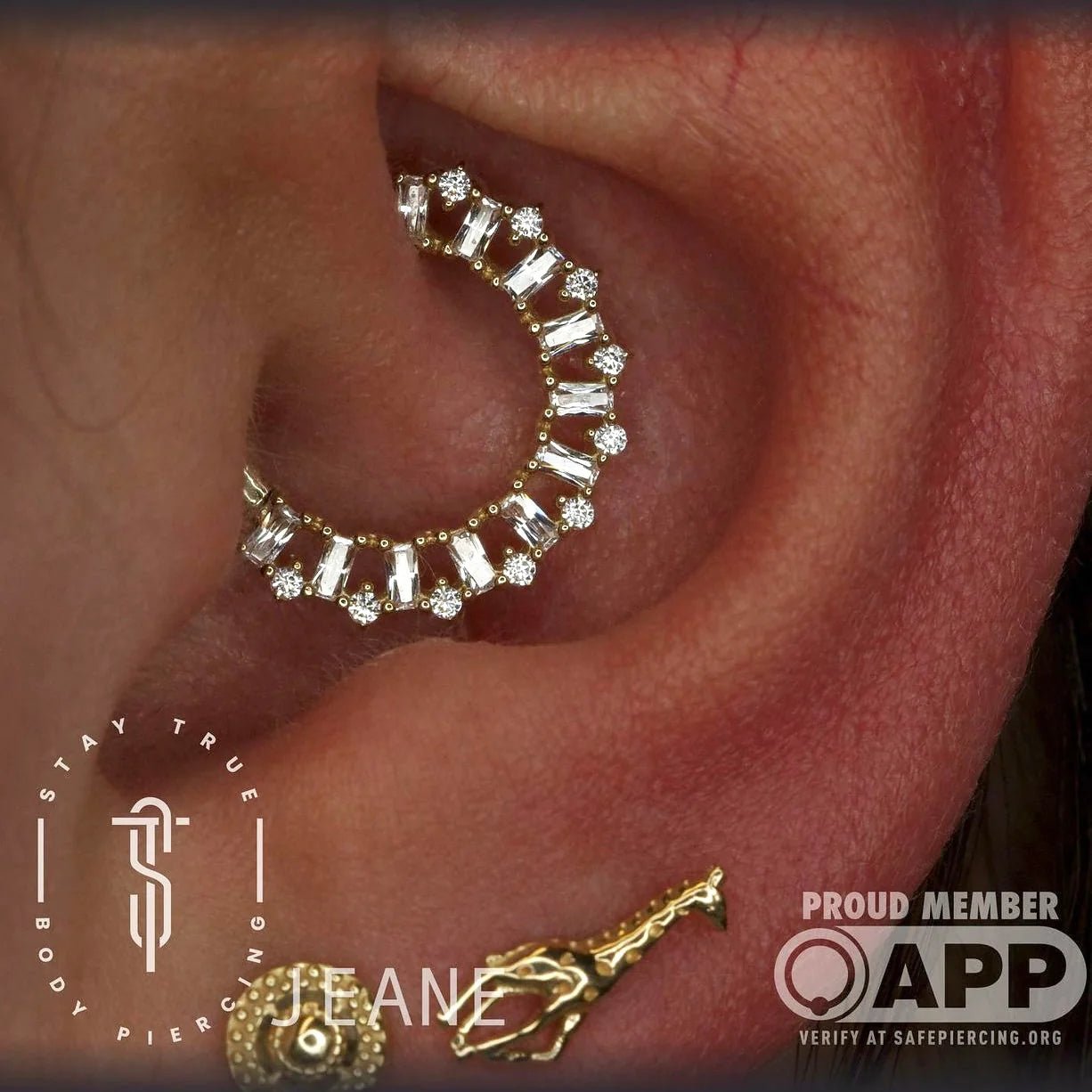 Obsessed – 14K Gold & CZ Clicker