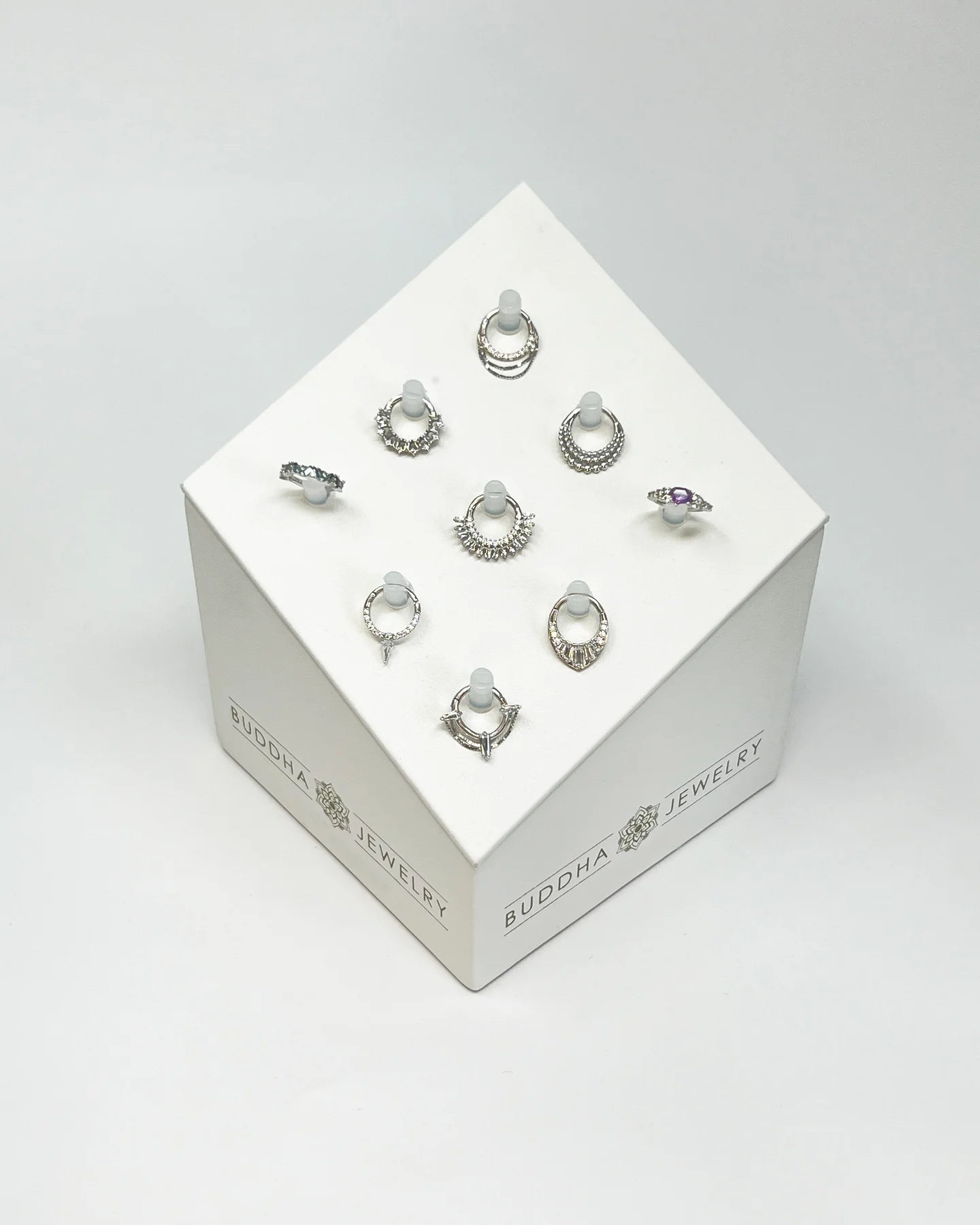 RING + CLICKER DISPLAY piercing-zone.com