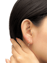 IN MY DREAMS -  SWAROVSKI CZ - CLICKER piercing-zone.com