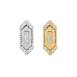 Inspire Diamond Threadless End – 14K Gold Laser-Cut Jewelry