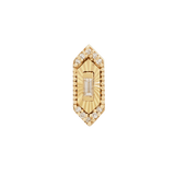 Inspire Diamond Threadless End – 14K Gold Laser-Cut Jewelry