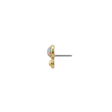 Ismene - 18K Gold Opal Threadless/Threaded End - piercing - zone.com