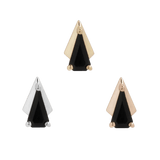 IT WAS ALL A DREAM - BLACK AGATE - THREADLESS END piercing-zone.com