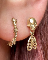 JimBone Dangle – 14K Gold Threadless & Threaded End