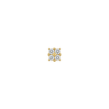Kalos Kagathos - 18K Gold Gem Threadless/Threaded End - piercing - zone.com