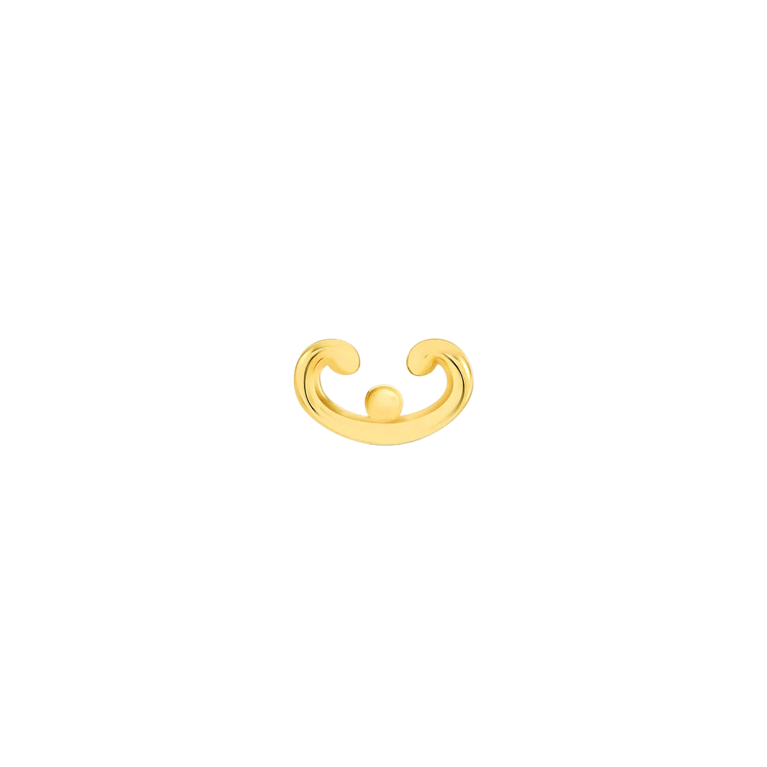 Sleek Kari Design in Yellow Gold – Close-Up