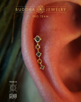 KIERA - CZ - THREADLESS END piercing-zone.com