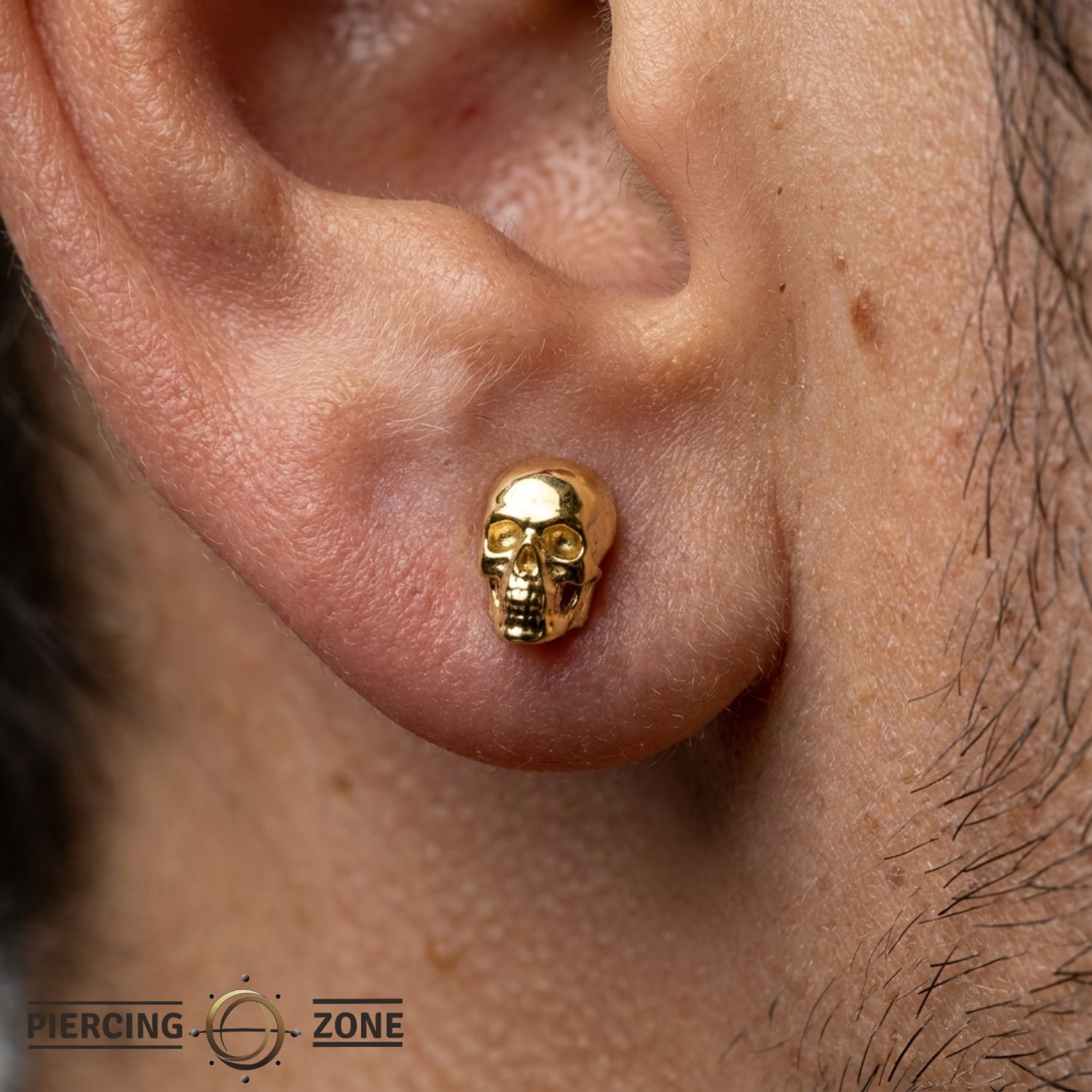 Kranion - 18K Gold Threadless/Threaded End