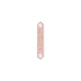 “LOVE” Bar in Yellow, White, and Rose Gold – Studio Flat Lay